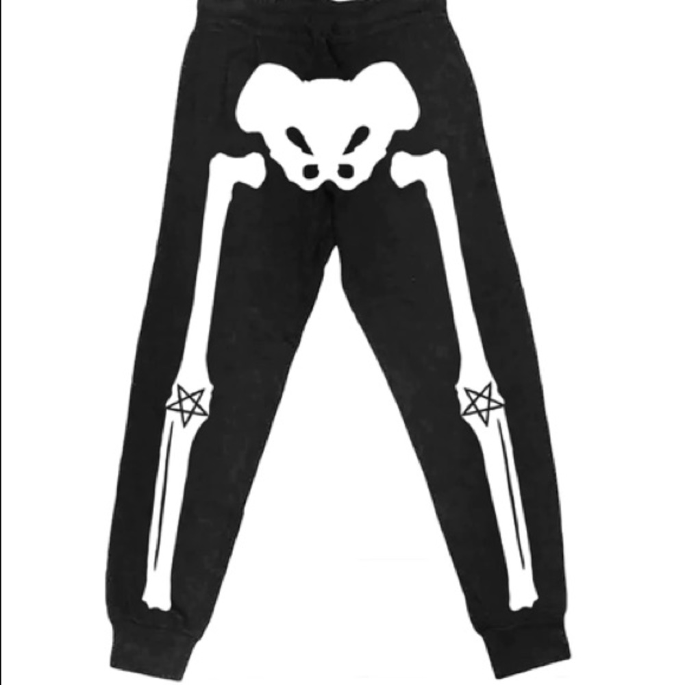 Blackcraft Cult Skeleton Joggers 2xl brand new with tag BNWT